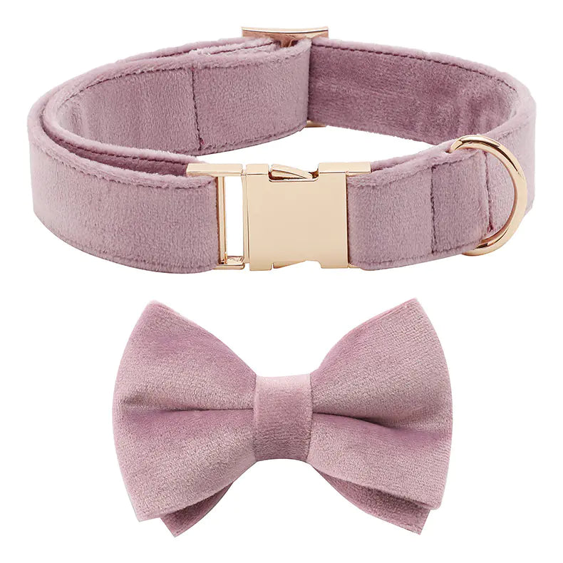 Mint Green Dog Collar with Matching Leash