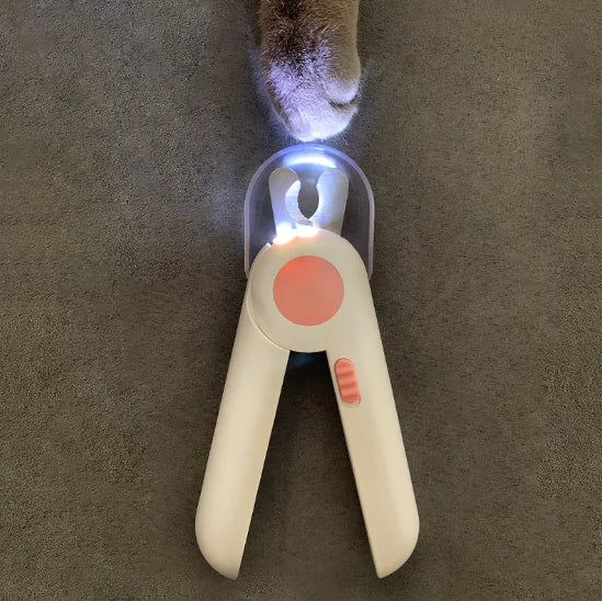Cat and Dog Nail Clippers with LED Light