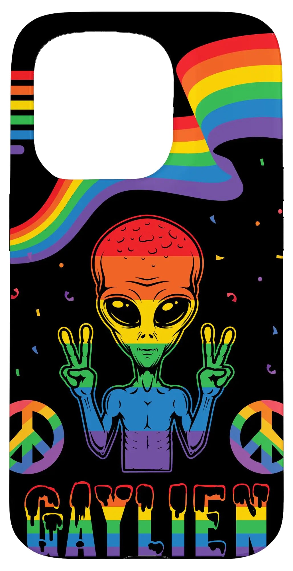 iPhone 15 Pro Vintage Pride Day - For Retro LGBT Rainbow Lovers Gaylien Case