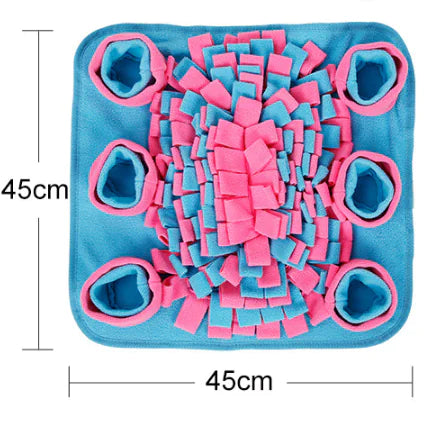 Pet Snuffle Mat for Dogs and Cats - Slow Feed Bowl
