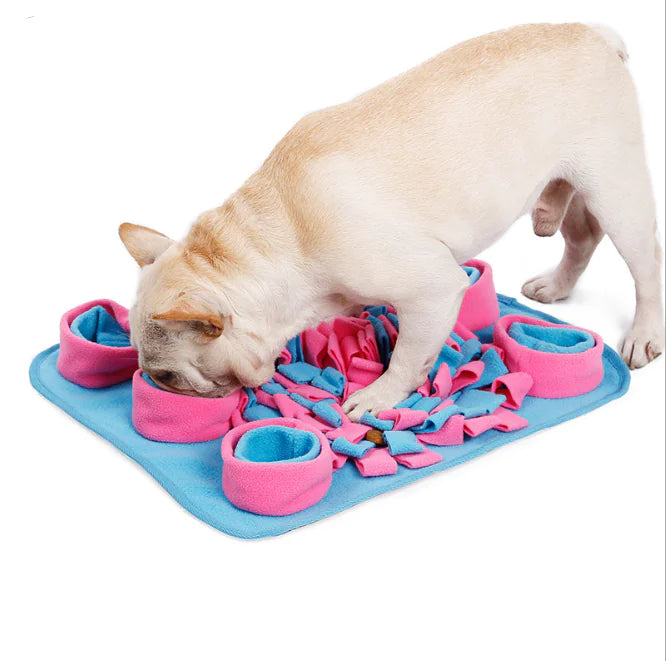 Pet Snuffle Mat for Dogs and Cats - Slow Feed Bowl