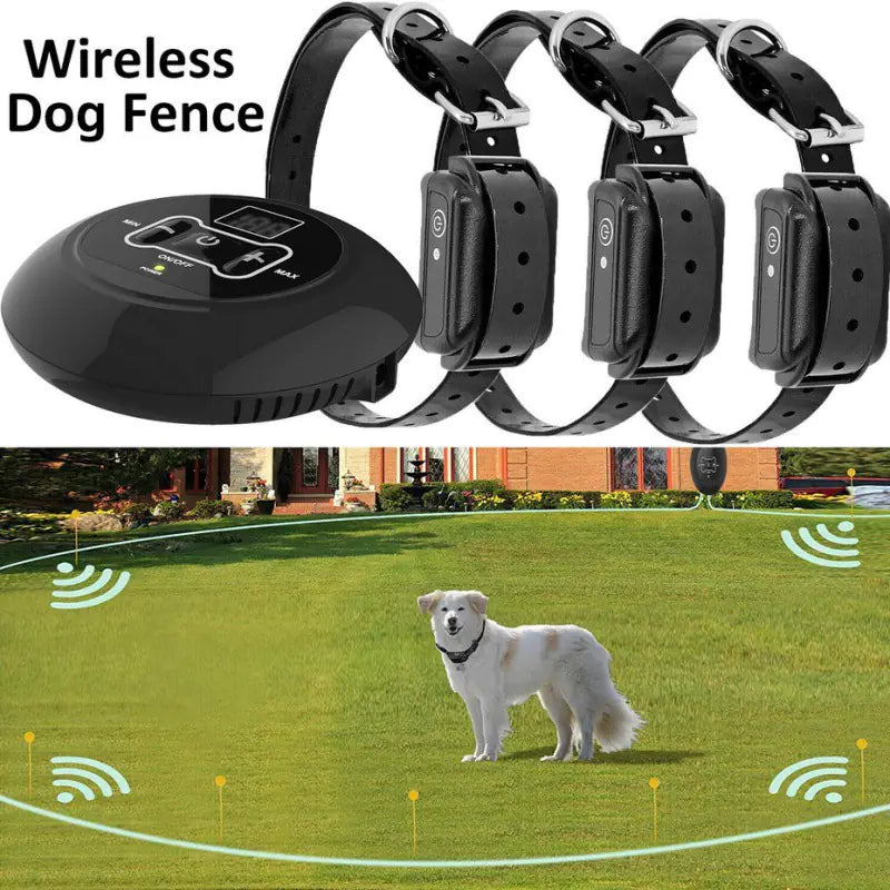 Pet Electronic Fence with Dog Barking Stopper