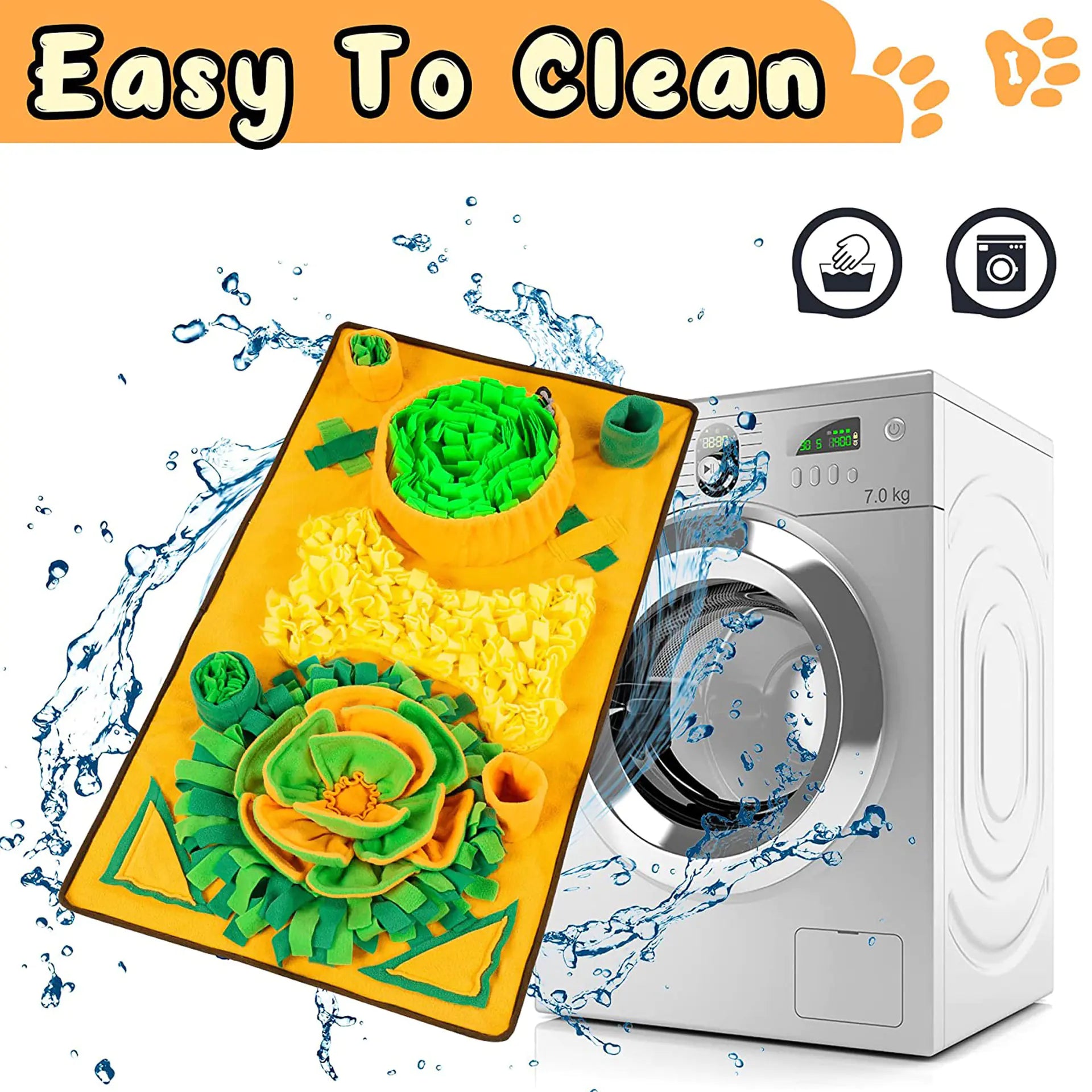 Pet Snuffle Mat for Dogs and Cats Interactive Toy