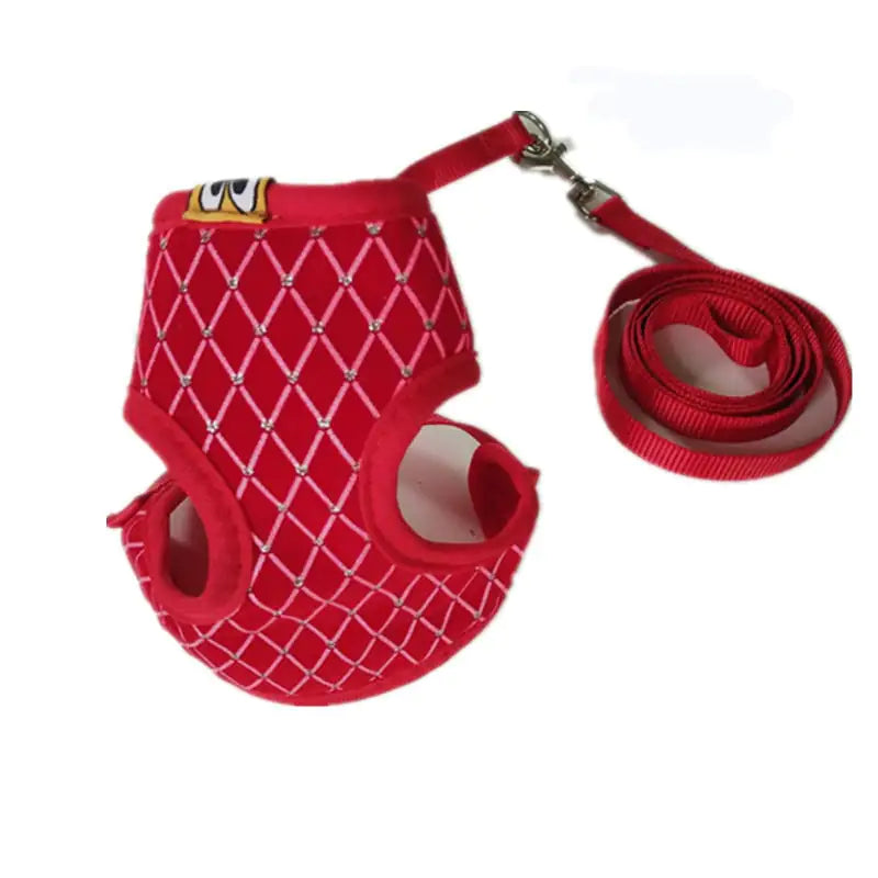 Dog Breast Sling and Leash for Small Dogs and Cats