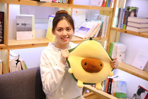 Avocado Plush Toy, Soft Toy - Cuddly Avocado Figure