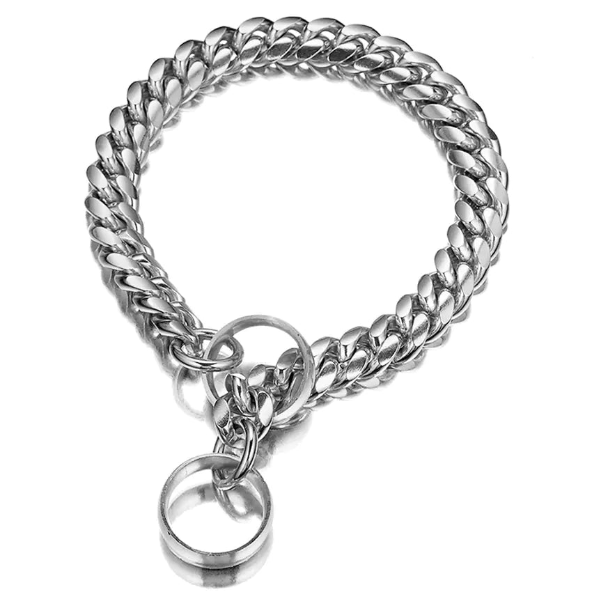 14mm Stainless Steel Titanium P Chain Dog Leash